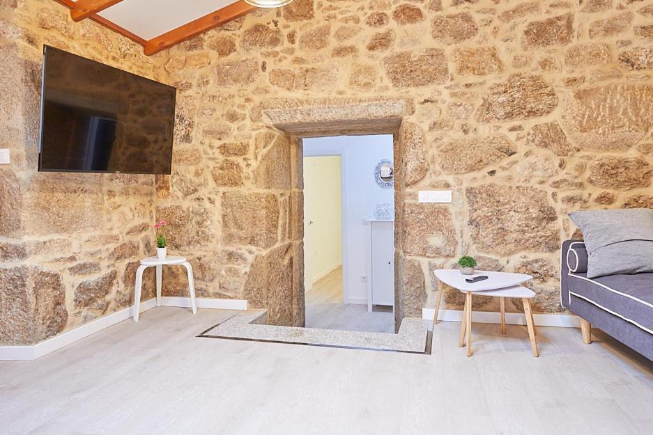 A Casa Antiga Do Monte Apartamentos Turisticos - Lestrove Padrón Eksteriør billede